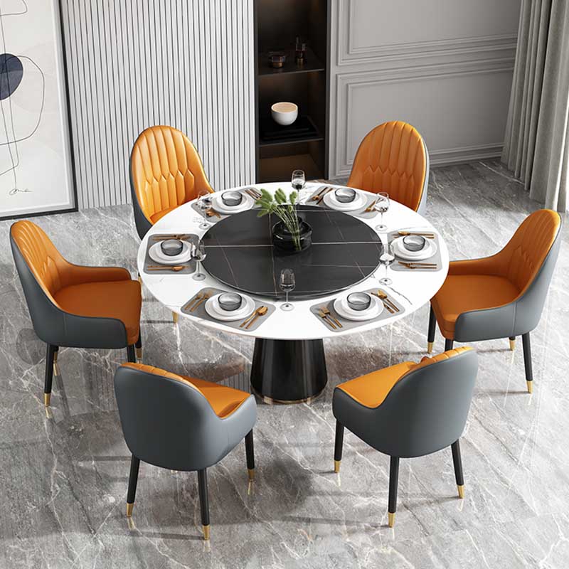 Leather Contemporary Home Side Chair Parsons Chair of 21'' Wide Chairs