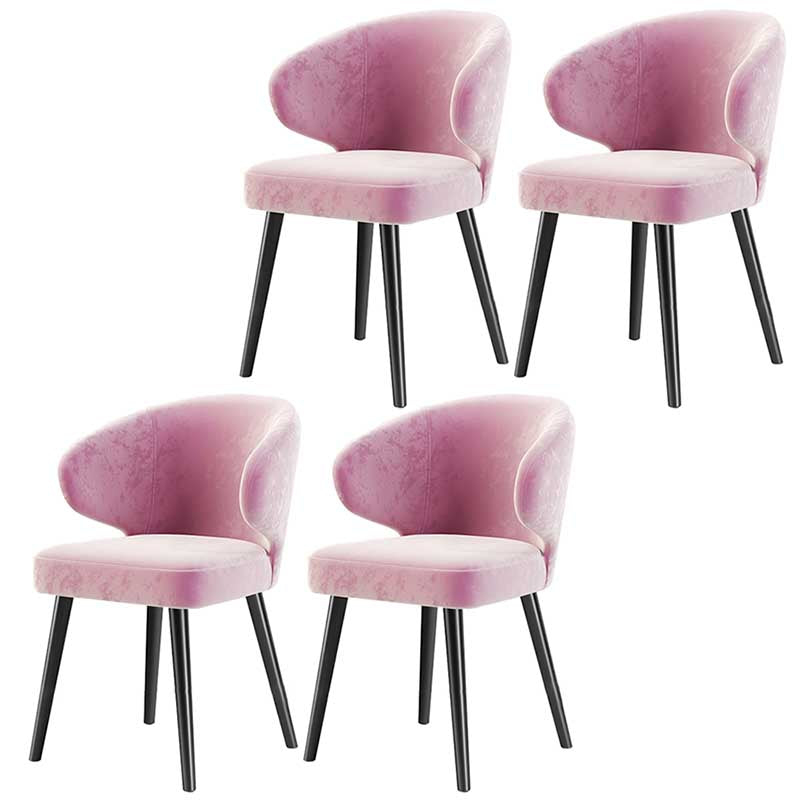 Chaise moderne d'intérieur et d'extérieur, chaise de salle à manger en métal, sans accoudoirs, pour cuisine