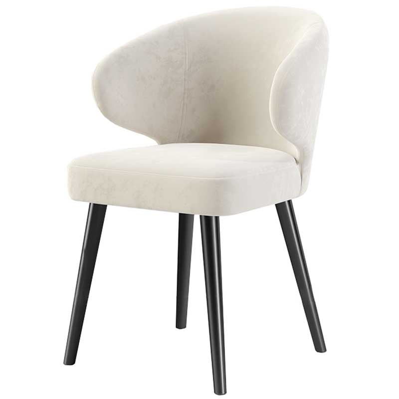 Chaise moderne d'intérieur et d'extérieur, chaise de salle à manger en métal, sans accoudoirs, pour cuisine
