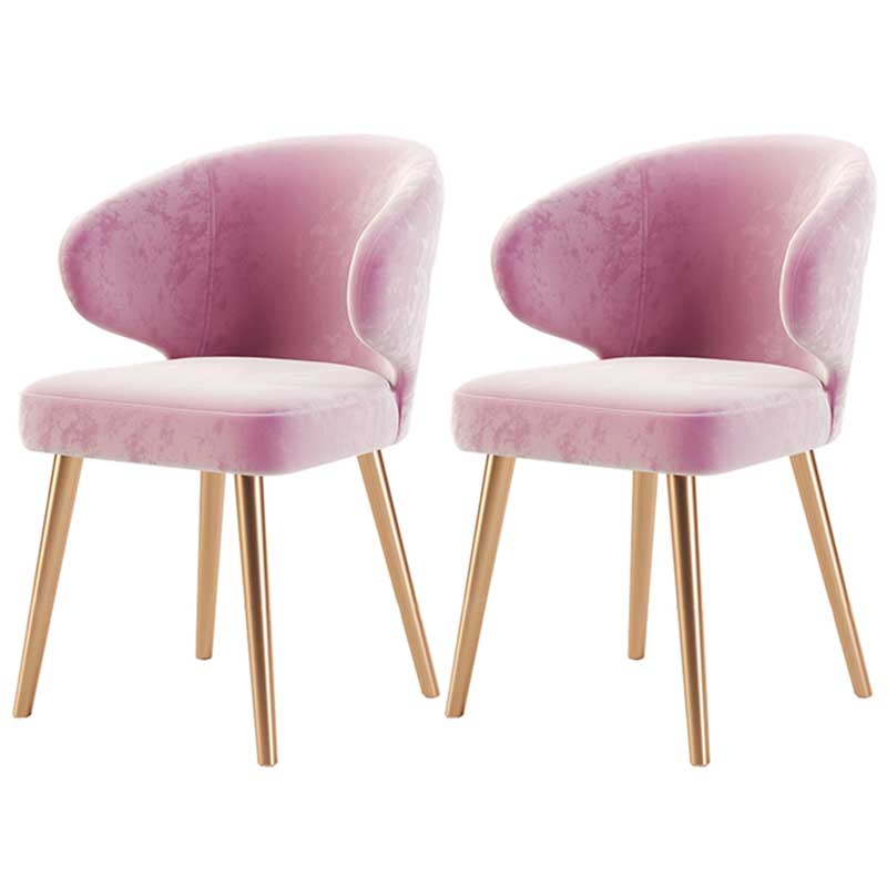 Chaise moderne d'intérieur et d'extérieur, chaise de salle à manger en métal, sans accoudoirs, pour cuisine