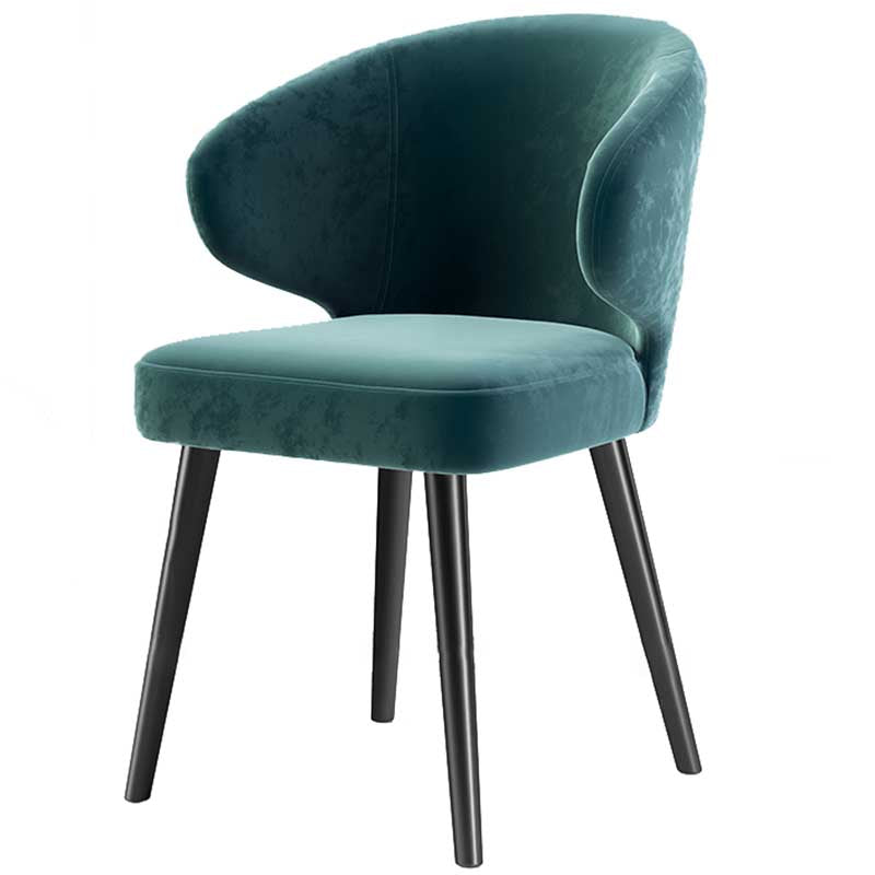 Chaise moderne d'intérieur et d'extérieur, chaise de salle à manger en métal, sans accoudoirs, pour cuisine