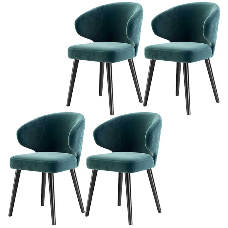 Chaise moderne d'intérieur et d'extérieur, chaise de salle à manger en métal, sans accoudoirs, pour cuisine