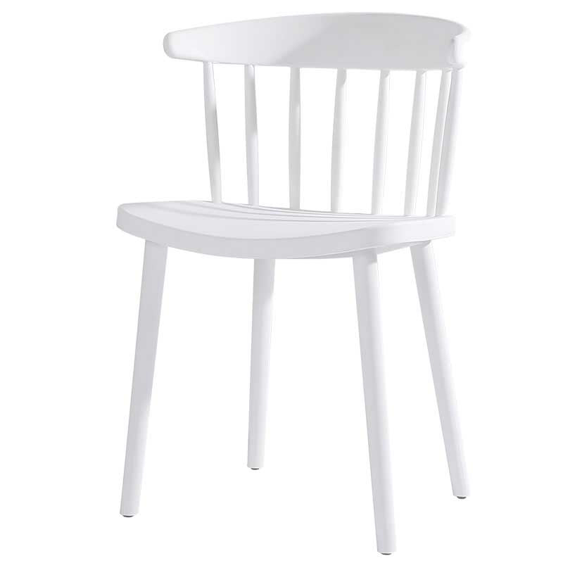 Multicolor Contemporary Style Side Chair Set Windsor Back Side Dining Chair