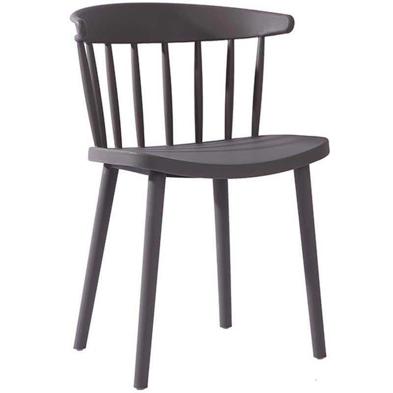Multicolor Contemporary Style Side Chair Set Windsor Back Side Dining Chair