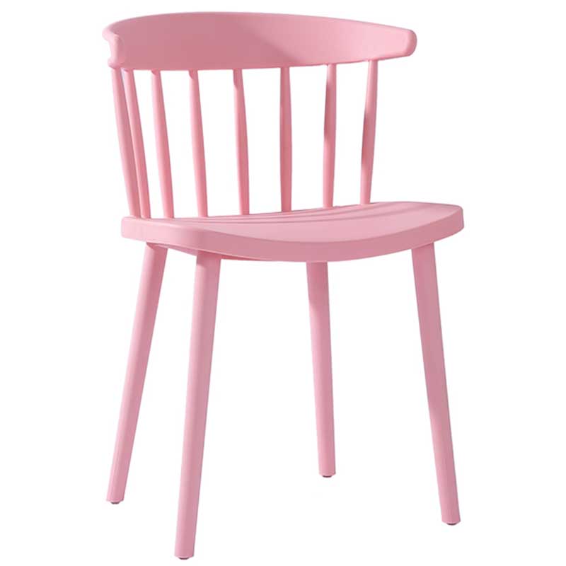 Multicolor Contemporary Style Side Chair Set Windsor Back Side Dining Chair