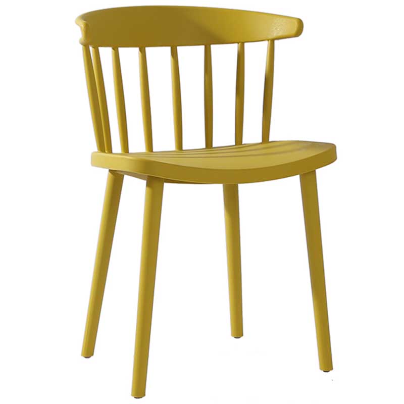 Multicolor Contemporary Style Side Chair Set Windsor Back Side Dining Chair