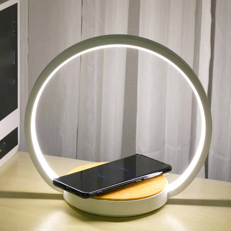 1 Leichte lineare Tischlampe moderne LED -Tischlampen Metall Nachttischlampen