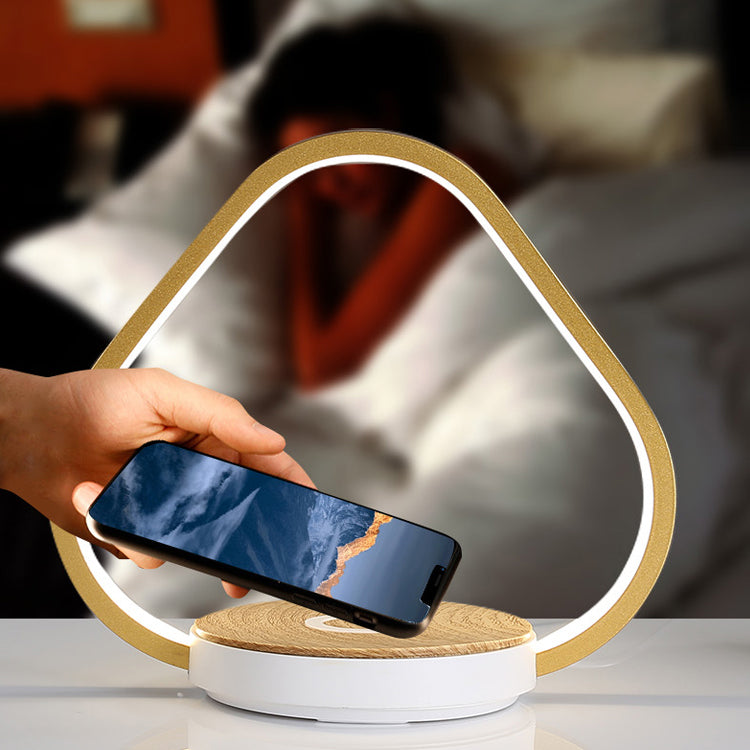 1 Leichte lineare Tischlampe moderne LED -Tischlampen Metall Nachttischlampen