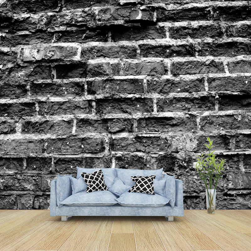 Customized Wall Mural Industrial Brick Wall Pattern Wall Covering for Decoration