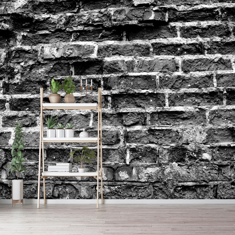 Customized Wall Mural Industrial Brick Wall Pattern Wall Covering for Decoration