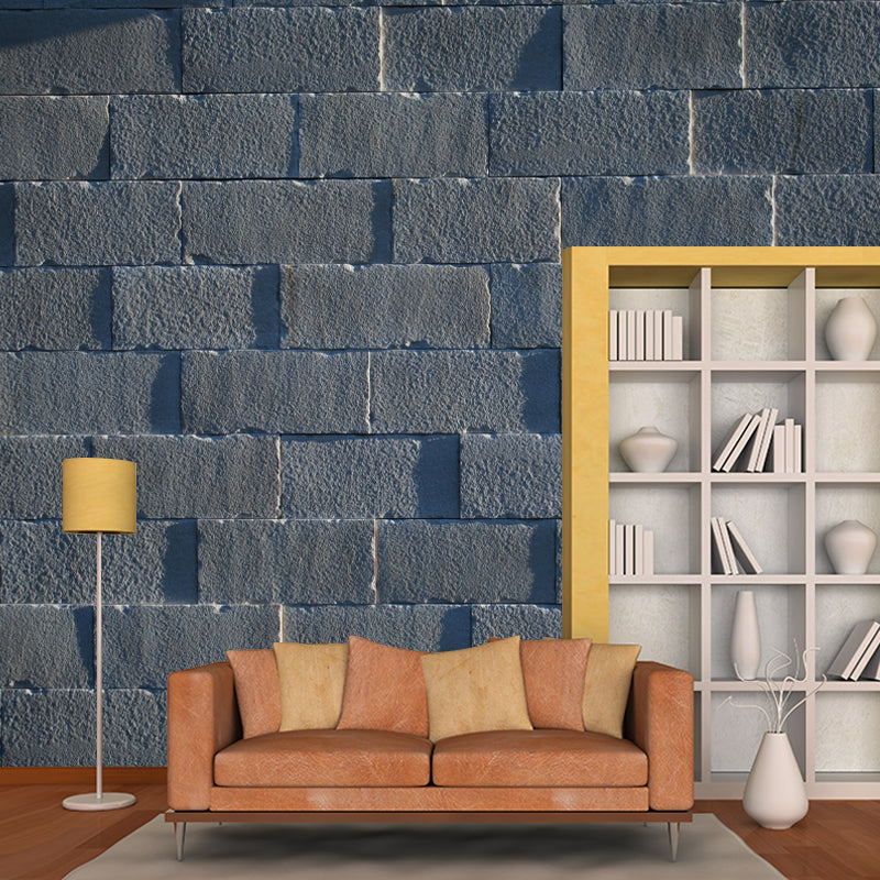 Soft Coor Brick Wall Mural Industrial Wallpaper Whole Wall Decor for Decoration