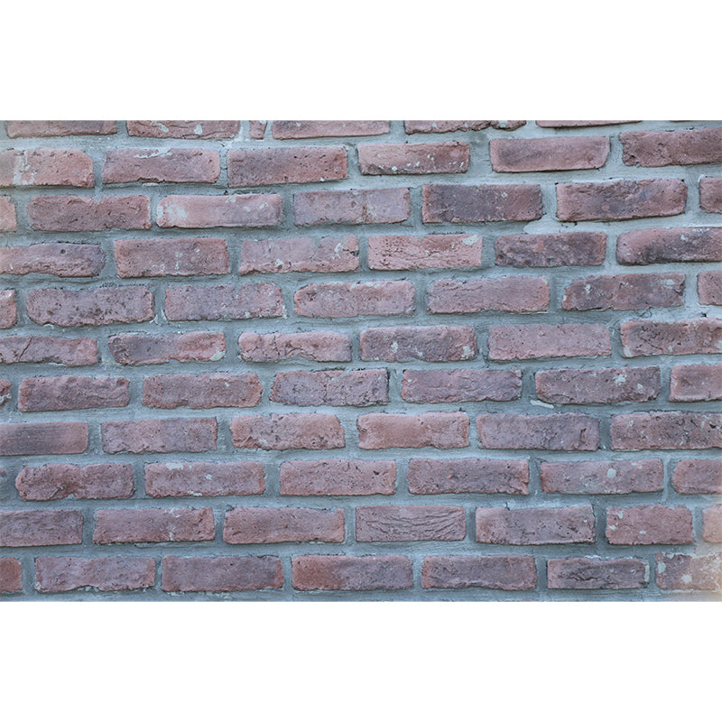 Dark Coor Brick Wall Mural Industrial Wallpaper Whole Wall Decor for Dining Room