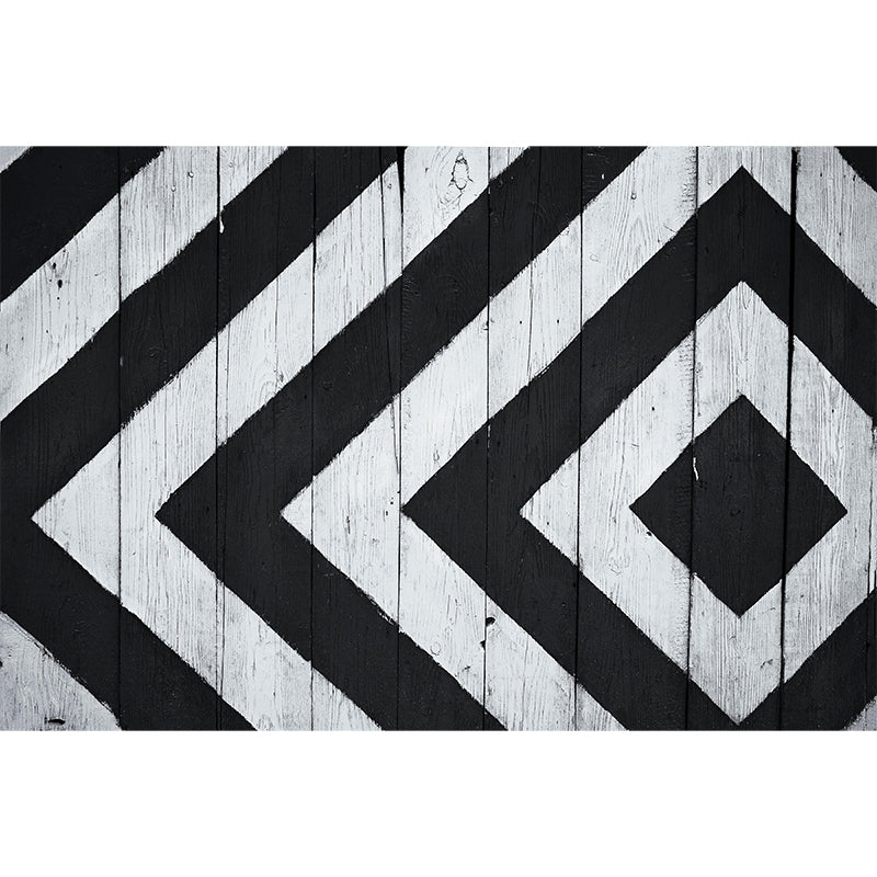 Customized Environmental Wall Mural Industrial Wood Textured Pattern Wall Covering