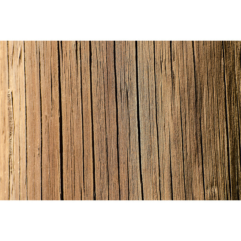 Dark Coor Wood Look Mural Industrial Wallpaper Whole Wall Decor for Dining Room