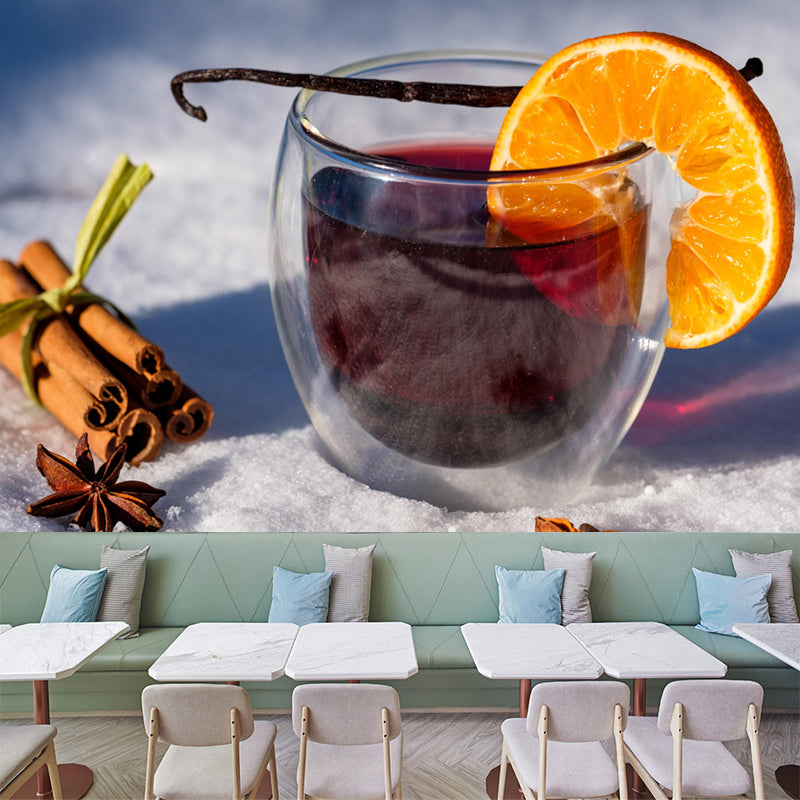 Contemporary Environment Friendly Mural Wallpaper Wine Wall Decor for Decoration