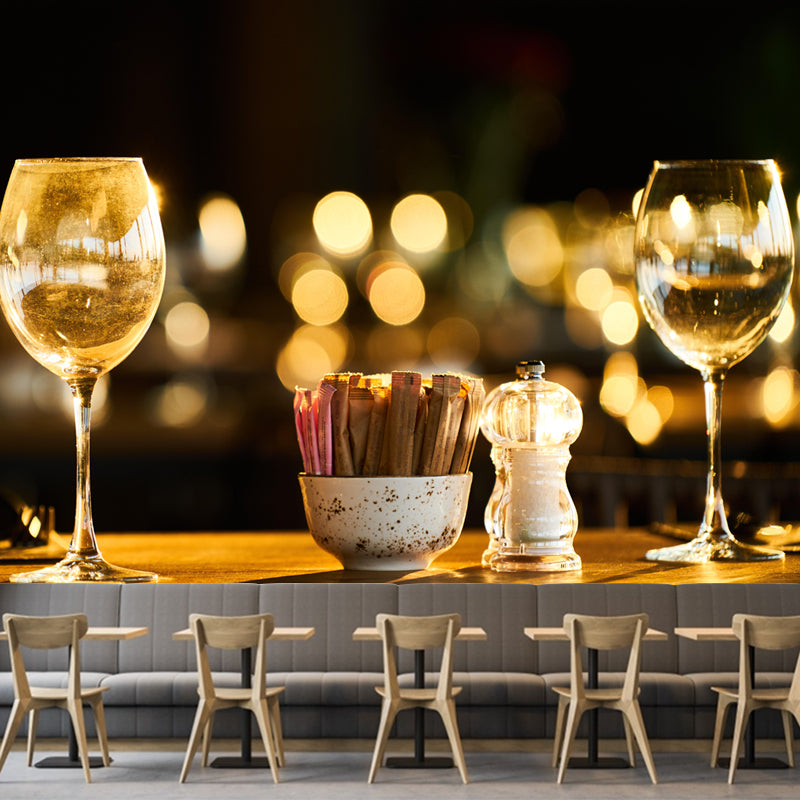 Commercial Use Wine Mural Wallpaper Stain Resistant Wall Decor for Bar