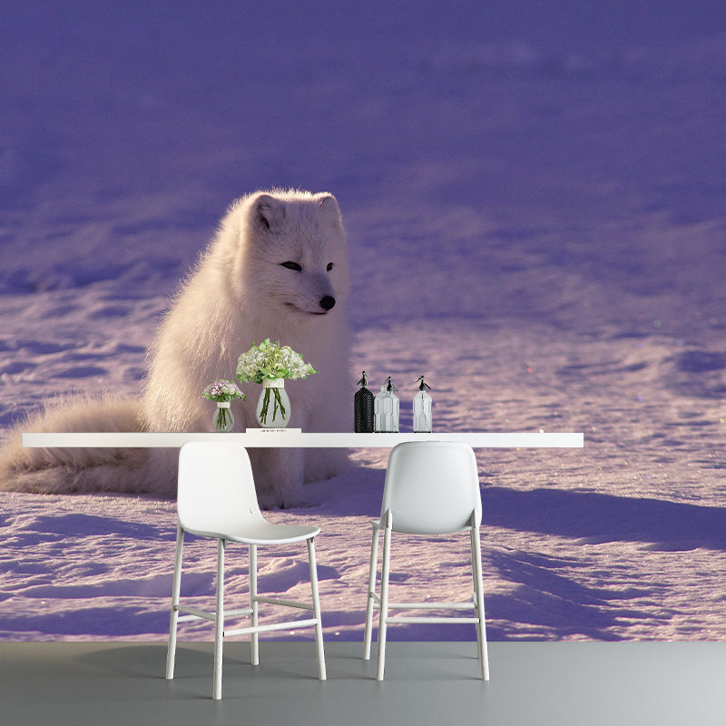 Wolf Animal Wall Art for Living Room Bedroom Home Decorations, Stain Resistant