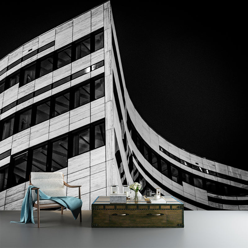 Architecture Wall Decal for Home Living Room Decoration, Moisture Resistant