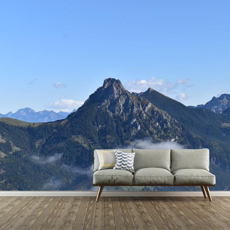 Mountain Landscape Mural Wallpaper for Living Room Decor, Made to Measure