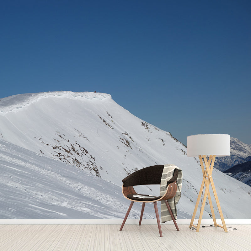 Snow Mountain Wall Covering for Home Decoration Water Resistant, Made to Measure