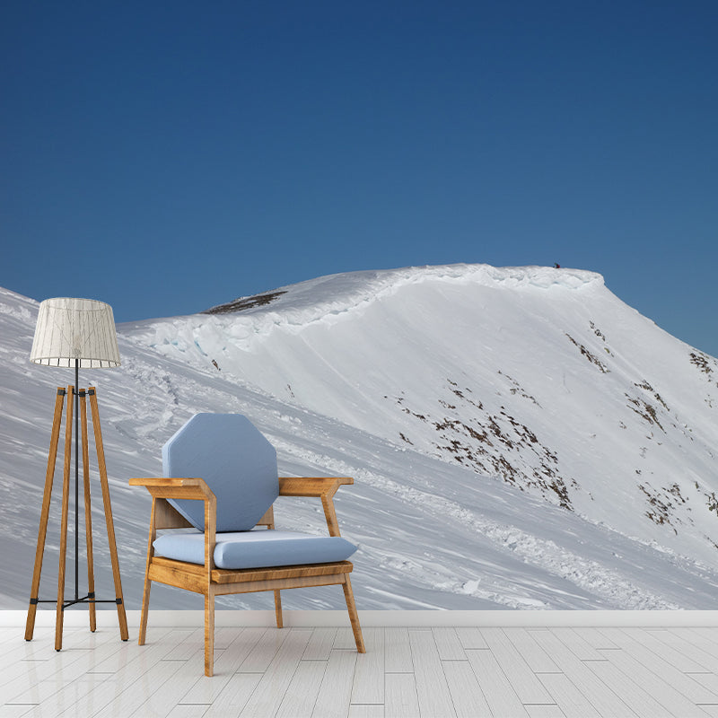 Snow Mountain Wall Covering for Home Decoration Water Resistant, Made to Measure