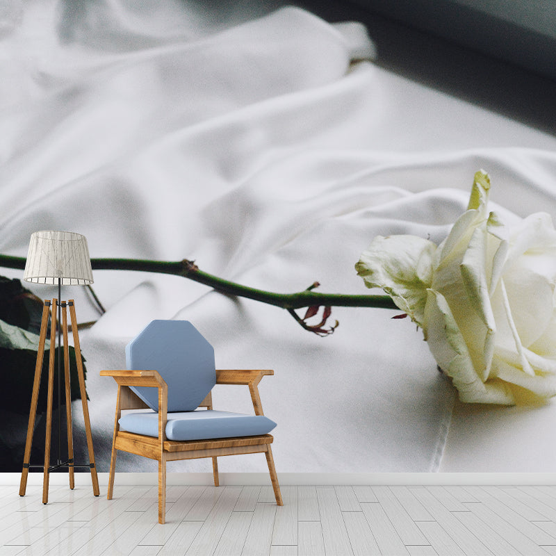 Rose Full Size Wall Covering for Home Decoration Water Resistant, Made to Measure