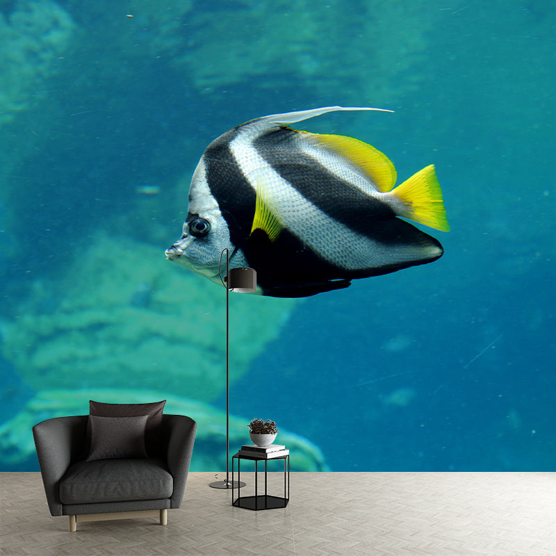 Beautiful Undersea Mural Wallpaper Custom-Made Wall Covering for Sleeping Room