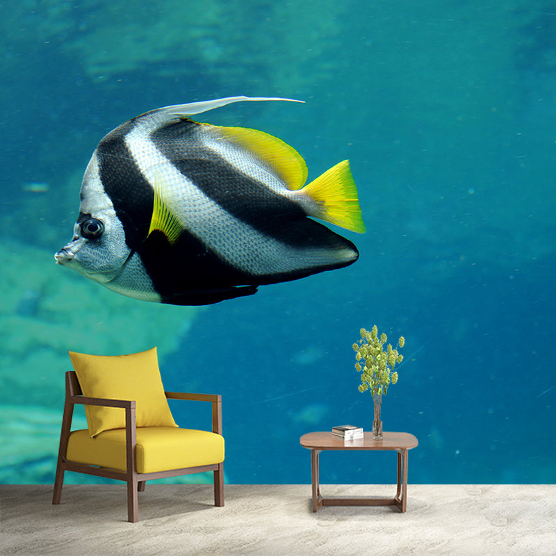Beautiful Undersea Mural Wallpaper Custom-Made Wall Covering for Sleeping Room