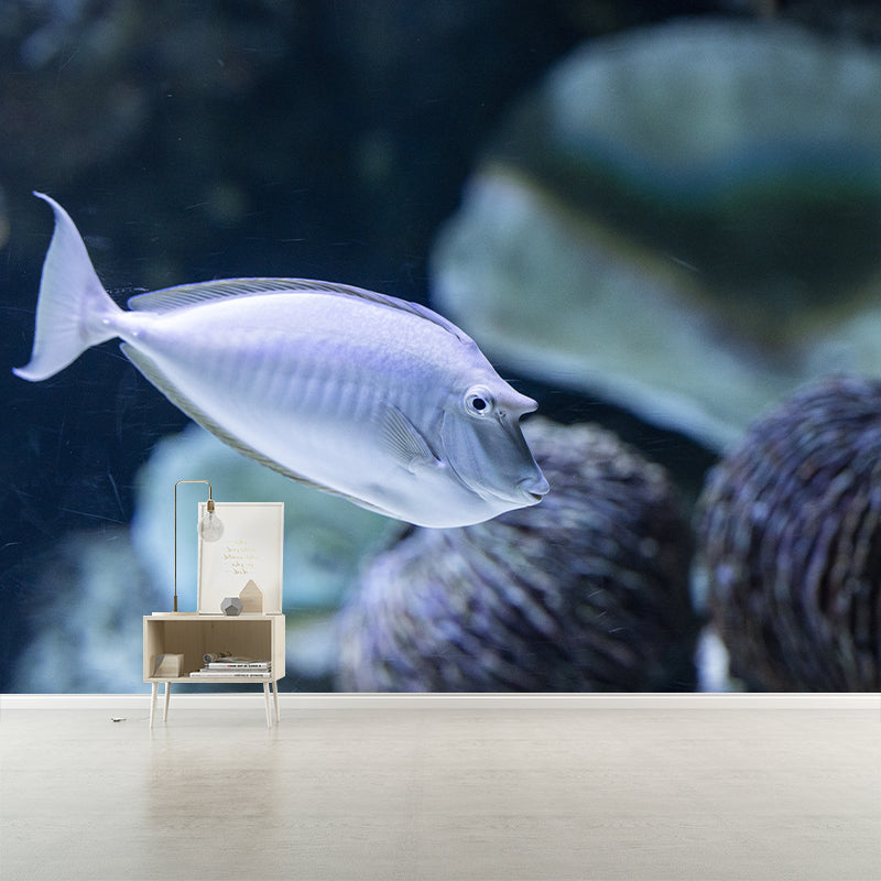 Beautiful Undersea Mural Wallpaper Custom-Made Wall Covering for Sleeping Room