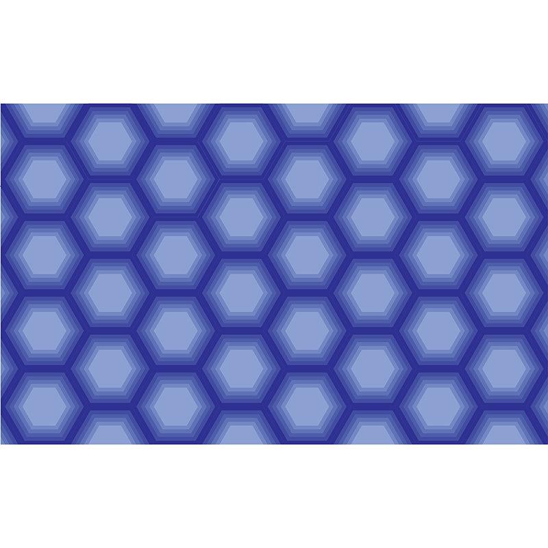 Geometry Mural Wallpaper Moisture Resistant Modernist Wall Decor for Home