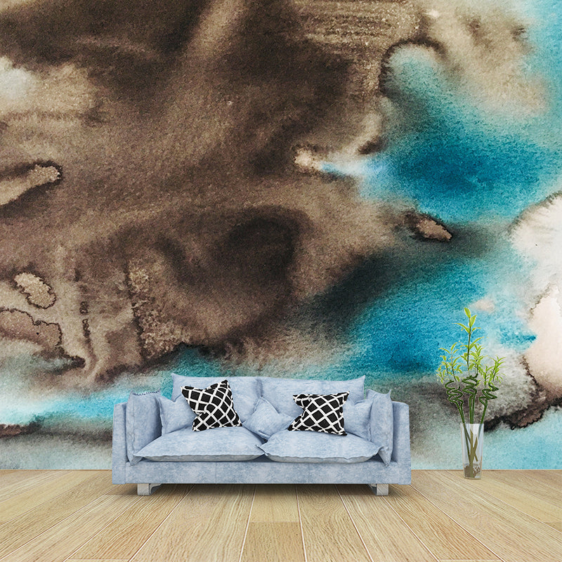 Modernist Style Abstract Wall Mural for Home Water Resistant Mural Wallpaper