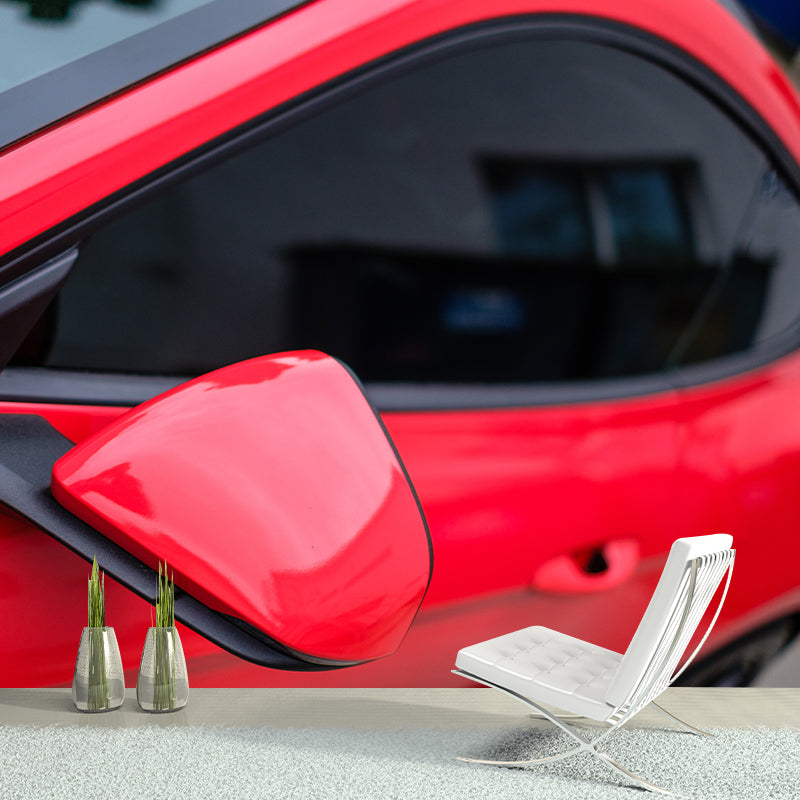 Car Wall Murals Stain Resistant Wall Decoration for Living Room, Custom Size Available