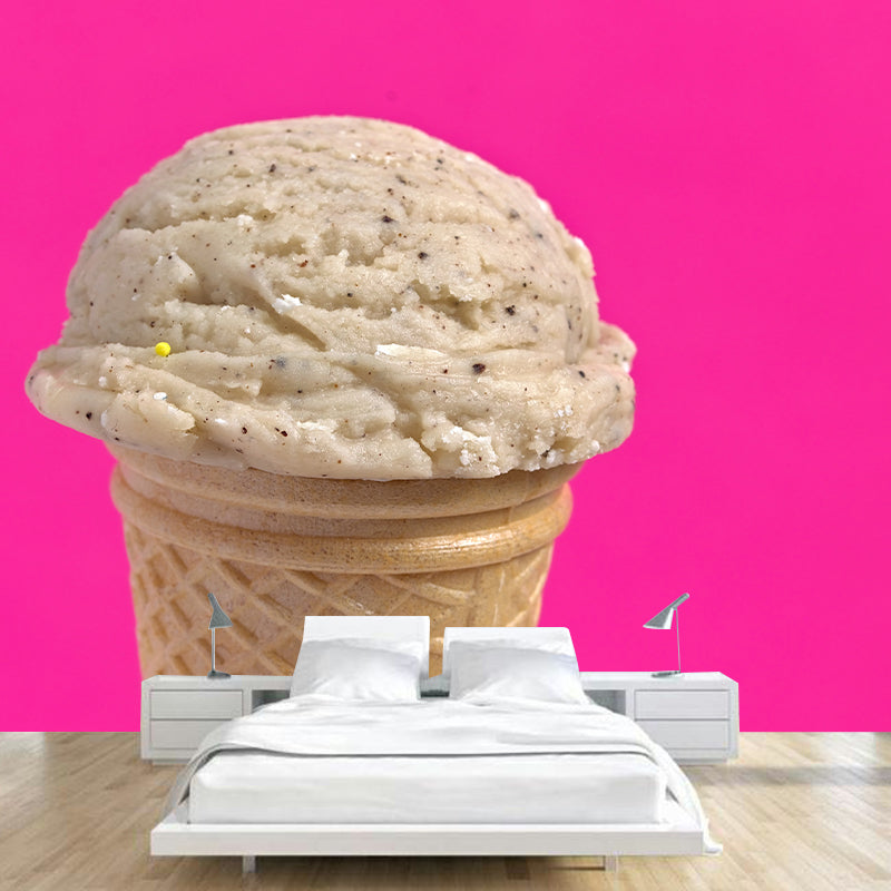 Modern Dessert Shop Wall Decor Stain Resistant, Personalized Size Available