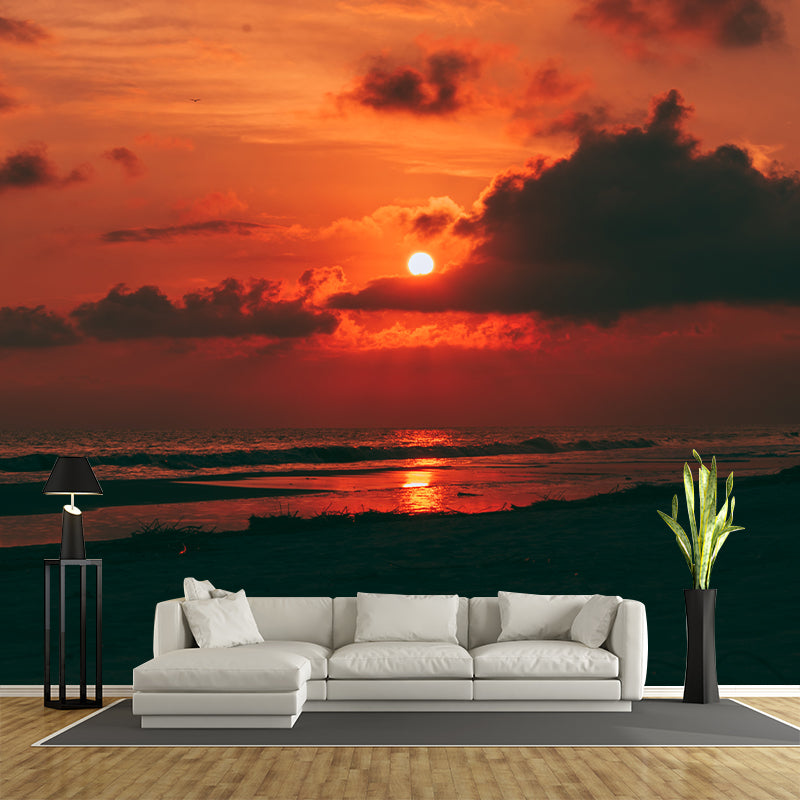 Beautiful Sea Mural Stain Resistant Dining Room Wall Decor, Made to Measure