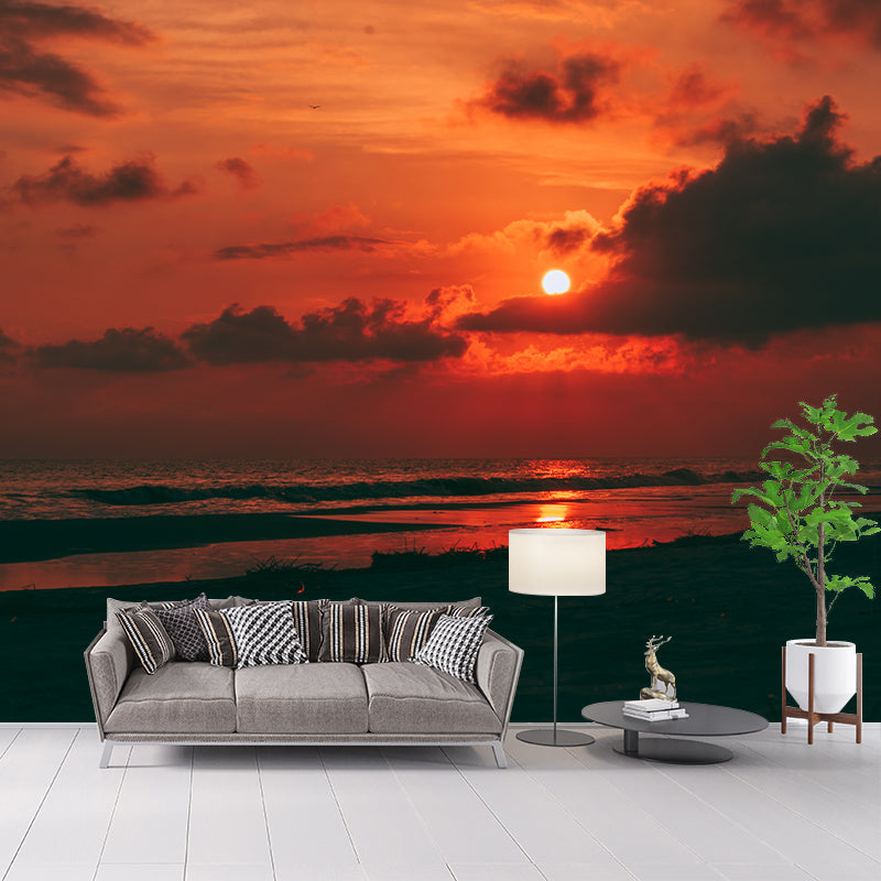 Beautiful Sea Mural Stain Resistant Dining Room Wall Decor, Made to Measure