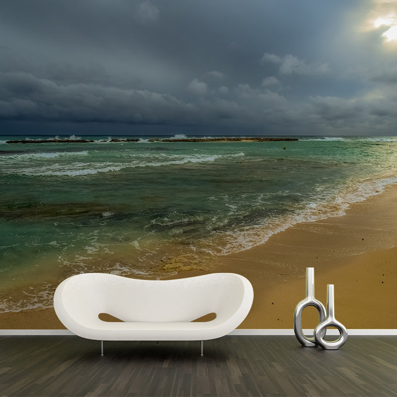 Beautiful Sea Mural Stain Resistant Dining Room Wall Decor, Made to Measure