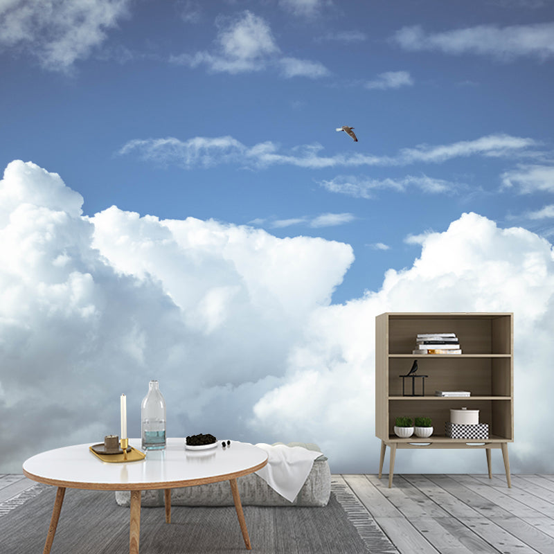 Diverse Sky Mural Personalized Size Wall Covering for Sleeping Room, Water Resistant