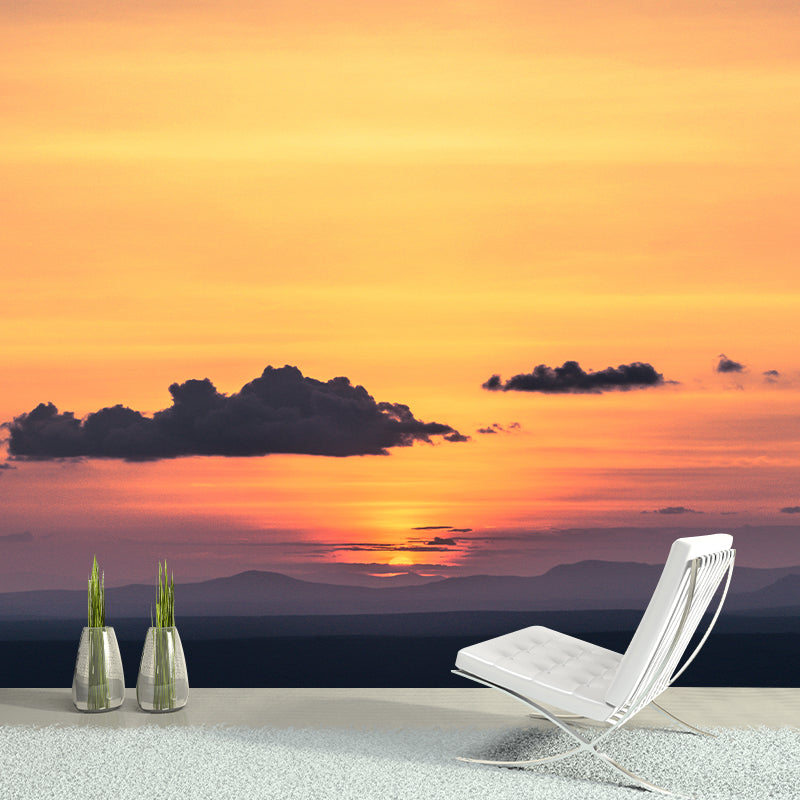 Diverse Sky Mural Personalized Size Wall Covering for Sleeping Room, Water Resistant