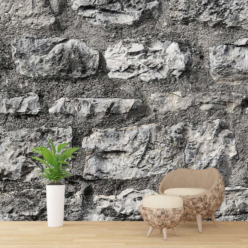 Moisture Resistant Wall Mural Brick Removable Wallpaper for Living Room Decor
