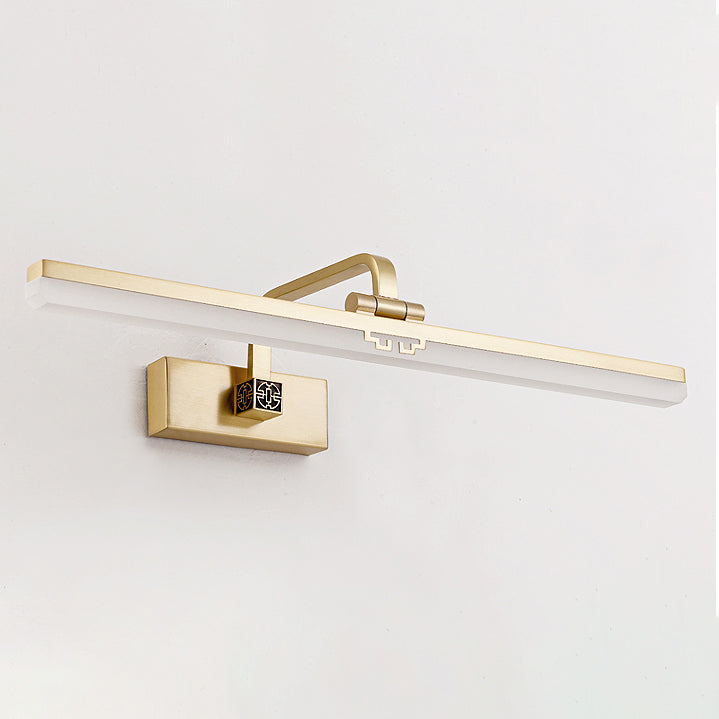 Simplicité Éclairage mural de la ferme Miroir LED LED LAMPE Métallique Éclairage pour salle de bain