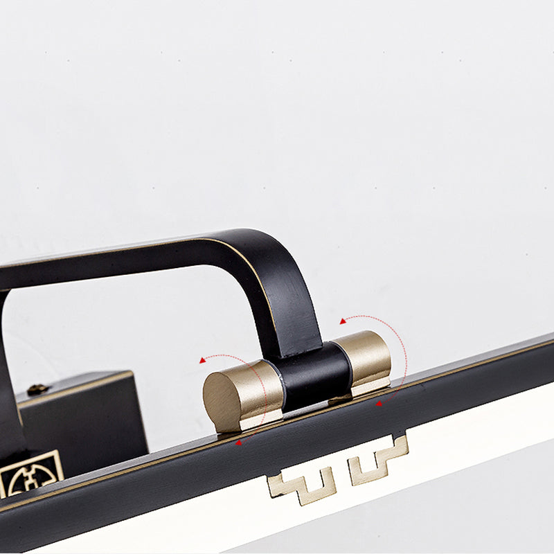 Simplicité Éclairage mural de la ferme Miroir LED LED LAMPE Métallique Éclairage pour salle de bain