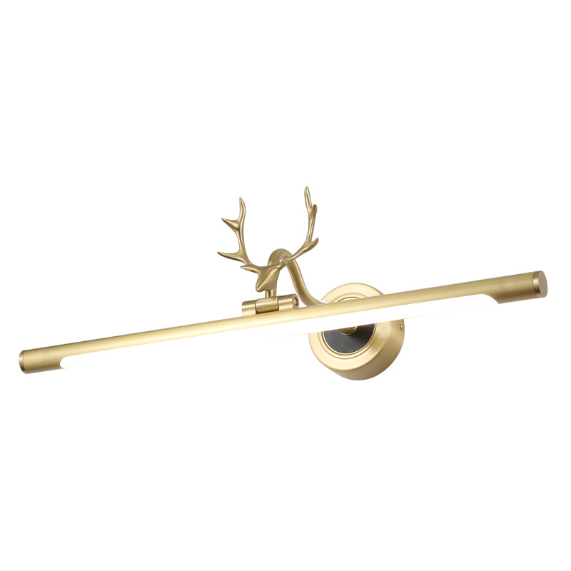 Simple Mirror Light Wall Light Sconce Metallic Sconce Lighting for Bathroom