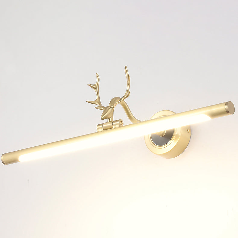 Simple Mirror Light Wall Light Sconce Metallic Sconce Lighting for Bathroom