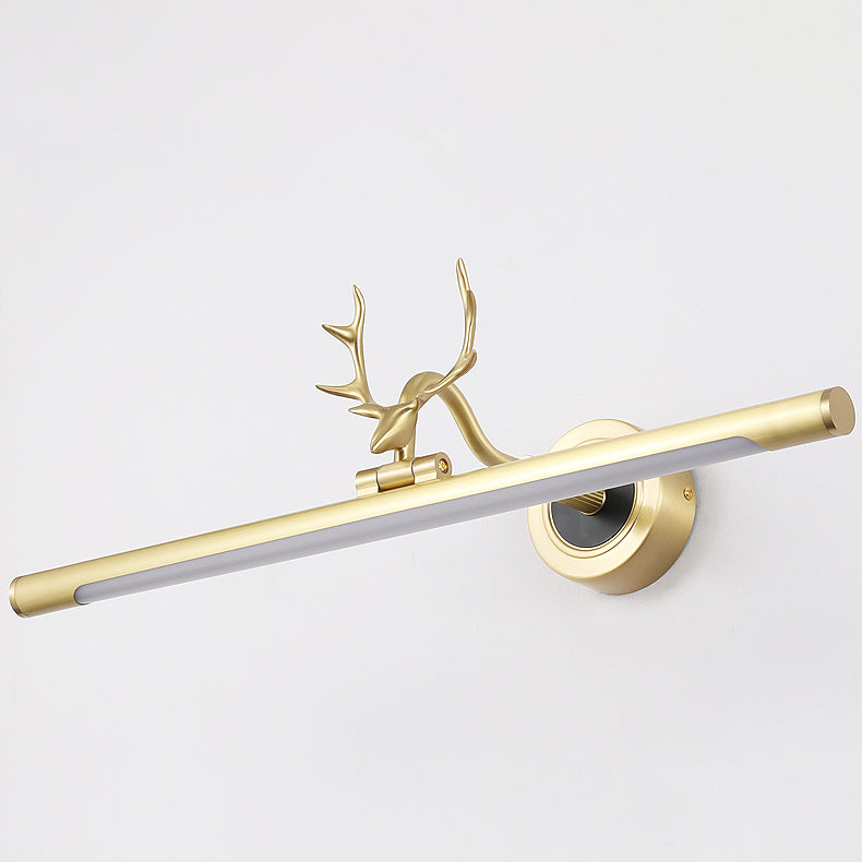 Simple Mirror Light Wall Light Sconce Metallic Sconce Lighting for Bathroom