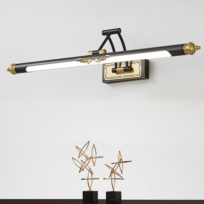 Lampada da parete creativa minimalista domestica con ombra acrilica per il bagno