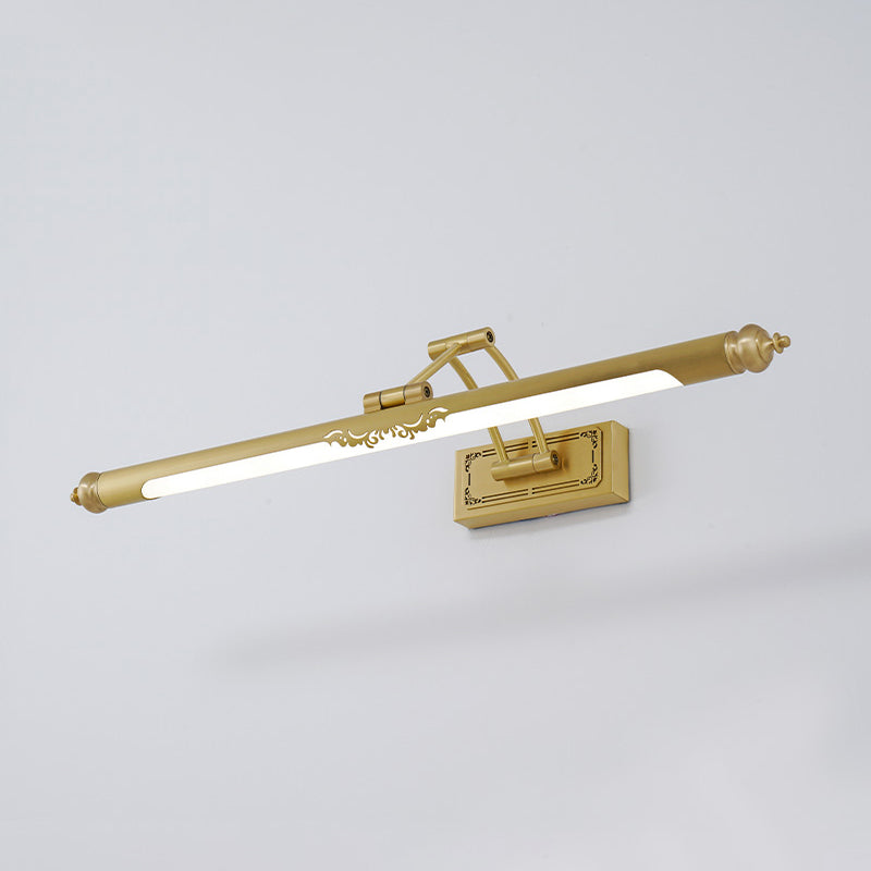 Lampada da parete creativa minimalista domestica con ombra acrilica per il bagno