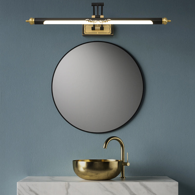 Lampada da parete creativa minimalista domestica con ombra acrilica per il bagno