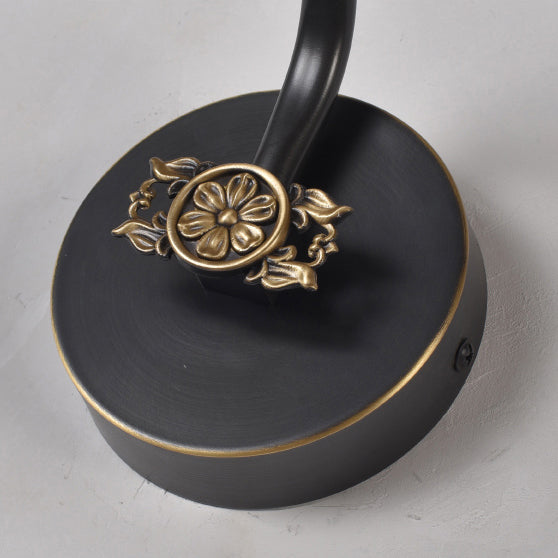 Brass LED Wall Sconce Indoor Wall Sconce Lighting with Acrylic Shade for Bathroom