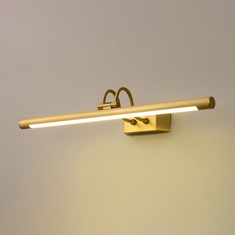 Brass LED Wall Sconce Simplicity Wall Lighting Ideas Household Lamp for Bathroom