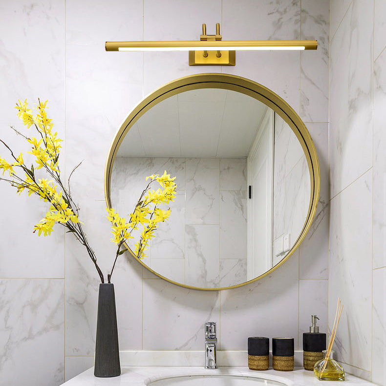 Brass LED Wall Sconce Simplicity Wall Lighting Ideas Household Lamp for Bathroom